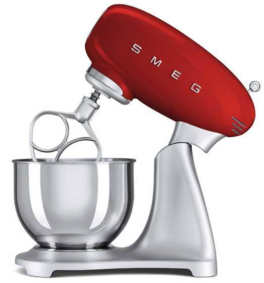 Smeg SMF01RDUK Red Retro Stand Mixer