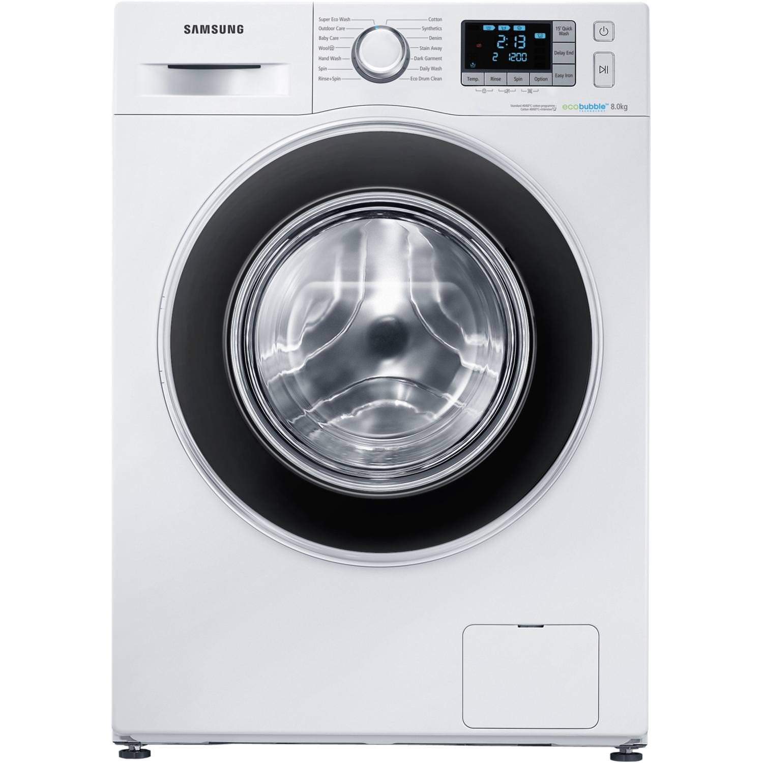 Samsung WF80F5EBW4W 8Kg 1400 Spin Washing Machine