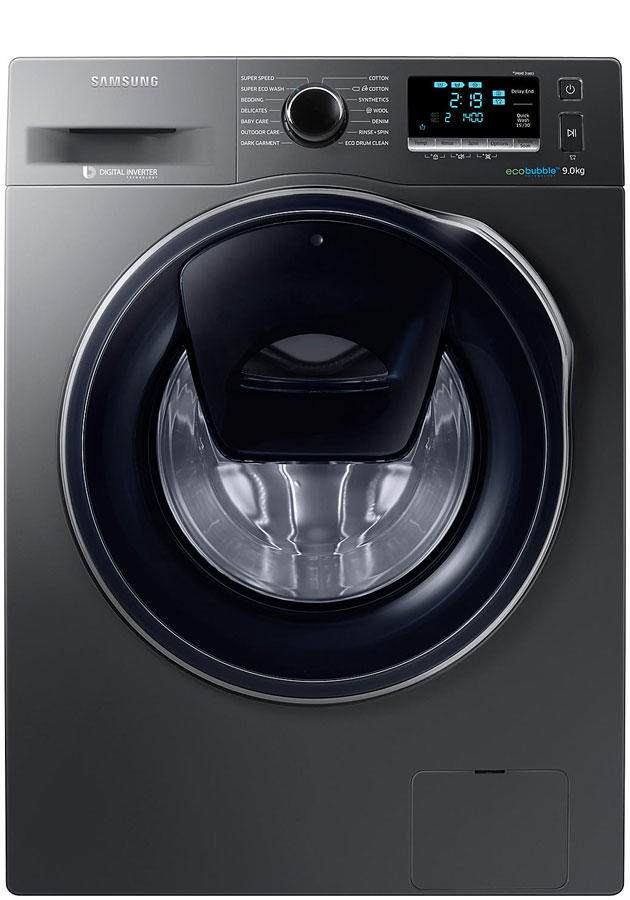 Samsung WW90K6410QX 9Kg 1400 Spin AddWash Washing Machine