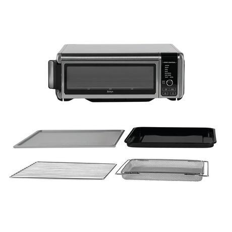 Ninja SP101UK 10 Litre 8-in-1 Flip Mini Oven | Silver/Black