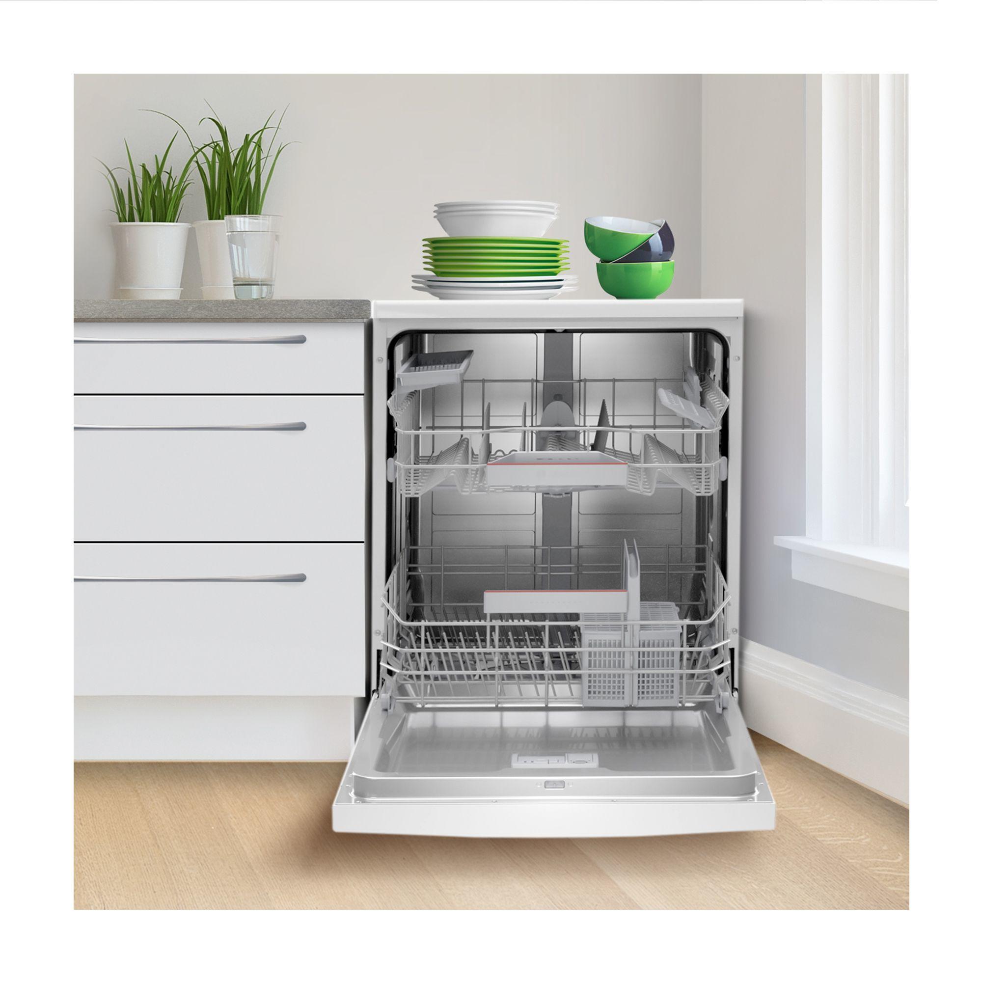 Bosch Serie 4 SGS4HAW40G 60cm Standard Dishwasher | White