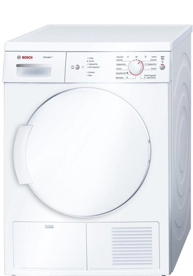 Bosch Serie 4 WTE84106GB 7Kg Condenser Tumble Dryer