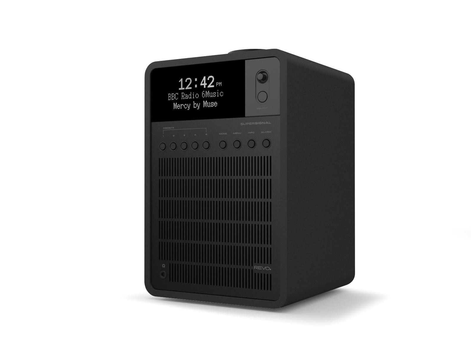 Revo SuperSignal DAB Radio with Bluetooth - Shadow Edition