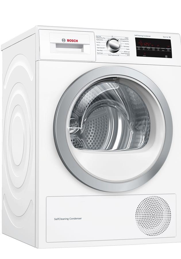 Bosch Serie 6 WTW85492GB 8Kg Heat Pump Condenser Tumble Dryer