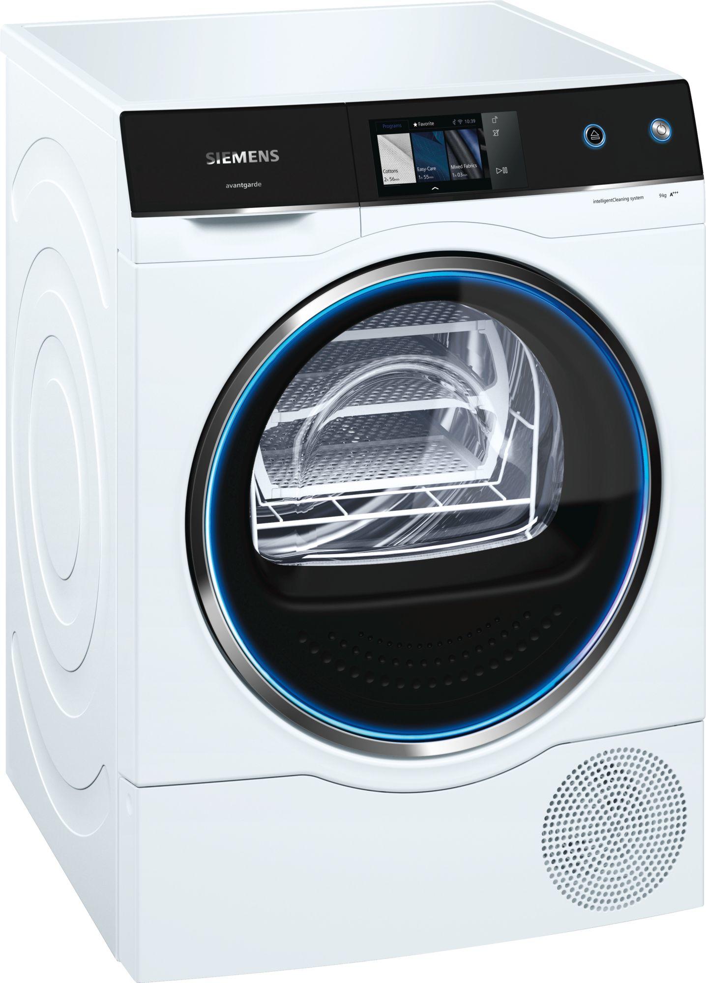 Siemens Avantgarde WT7XH940GB 9Kg Self Cleaning Heat Pump Condenser Tumble Dryer