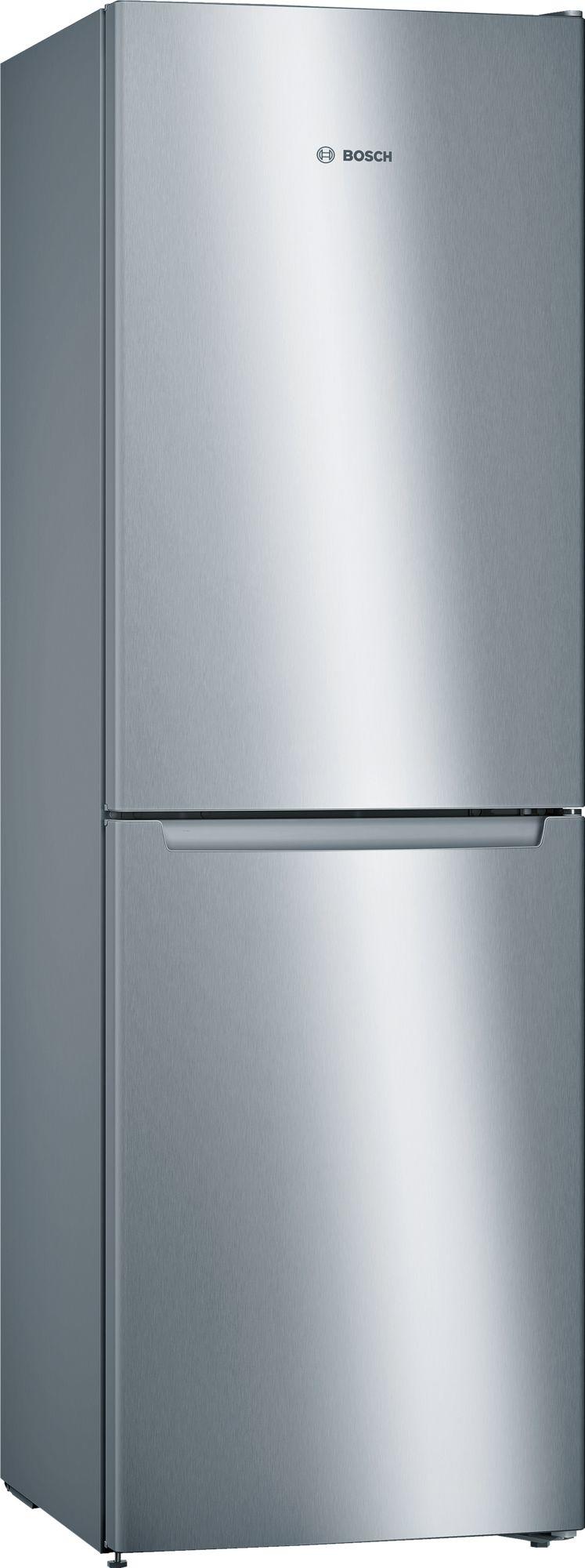 Bosch Serie 2 KGN34NL3AG 60cm 297 Litre A++ Frost Free Fridge Freezer | Silver Inox