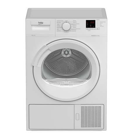 Beko DTLP81141W 8kg A+ Heat Pump Tumble Dryer - White