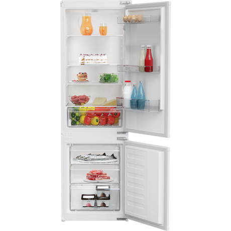 Click to view product details and reviews for Zicsd373 54cm Integrated 70 30 Combi Fridge Freezer White.