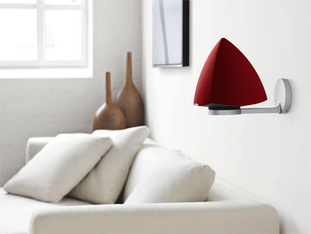 Bang & Olufsen BeoLab 4 Active Loudspeakers Pair - Red