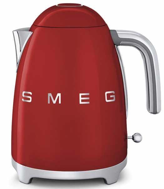 Smeg KLF03RDUK Retro Kettle Red