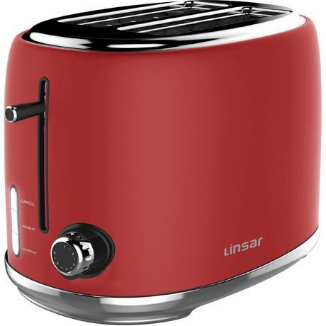 Linsar KY865RED 2 Slice Toaster - Red