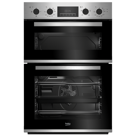 Beko CDFY22309X Built In Electric Double Oven - Stainless Steel
