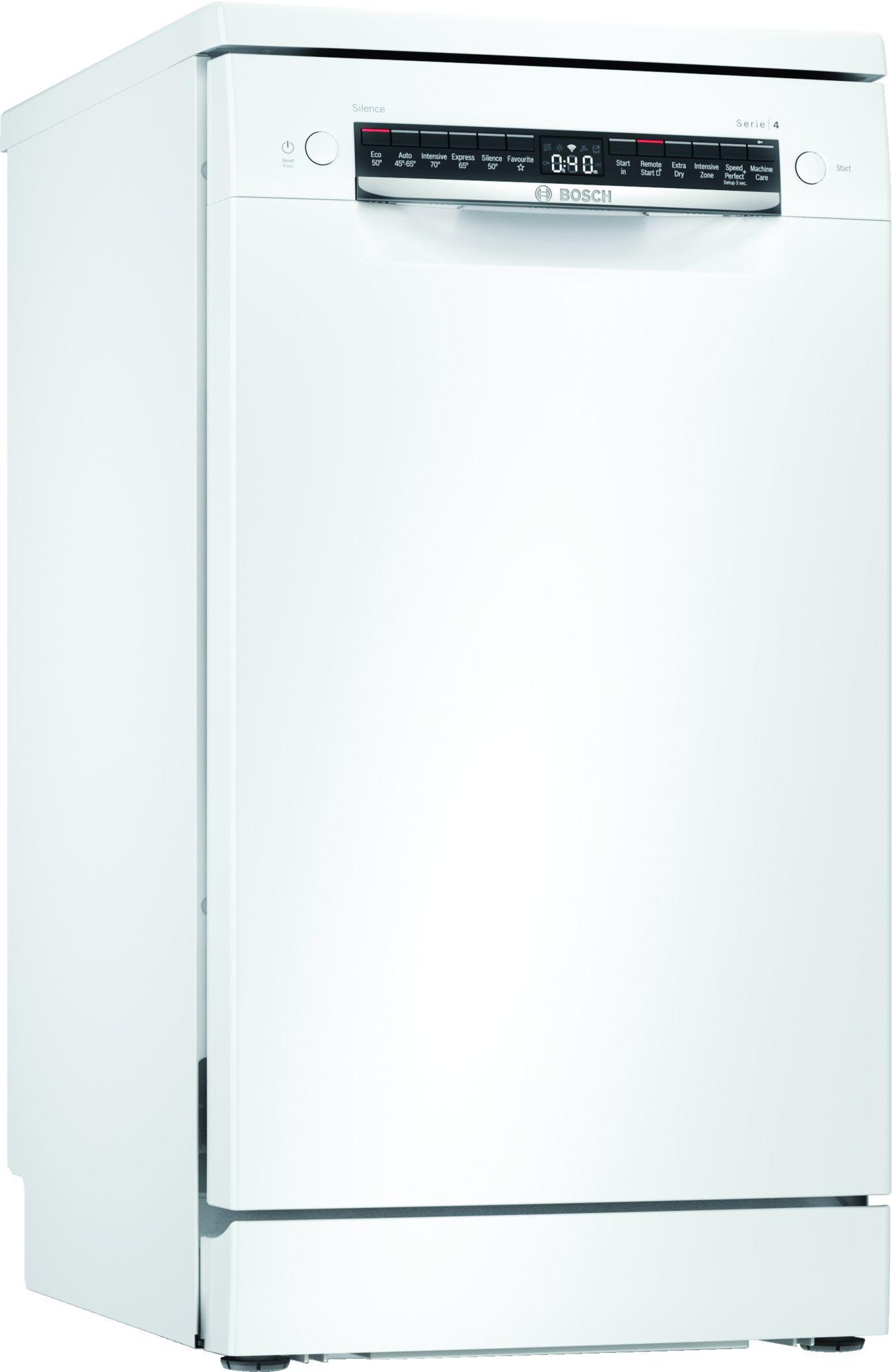 Bosch Serie 4 SPS4HKW45G 45cm Home Connect Slimline Dishwasher