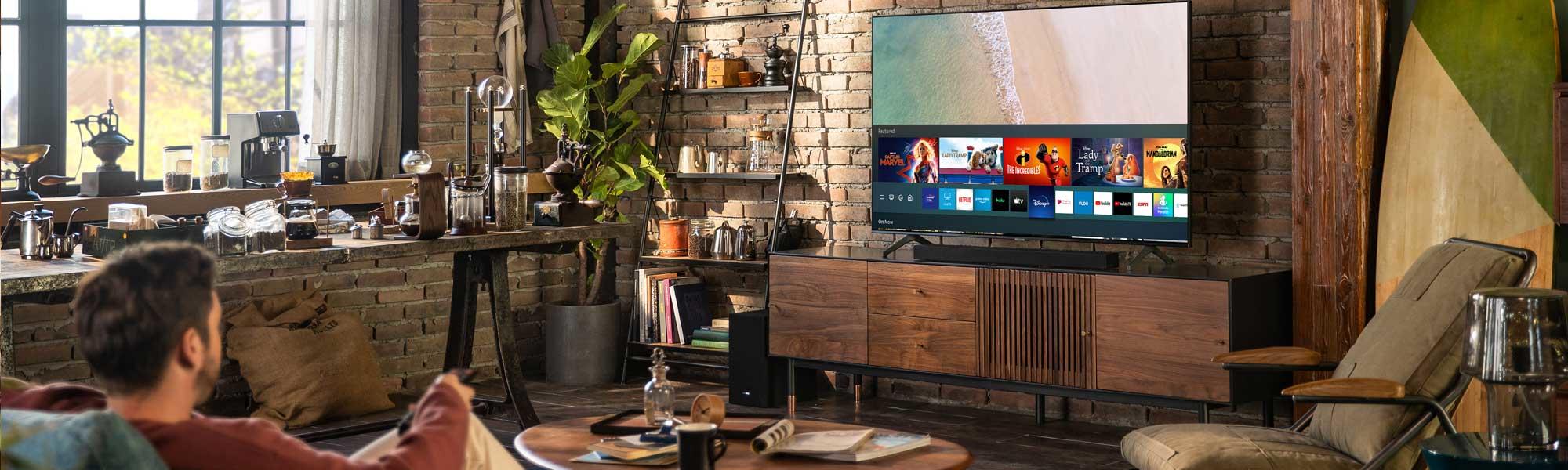 Samsung UE65AU7100KXXU 65 Inch Smart 4K Crystal UHD HDR TV