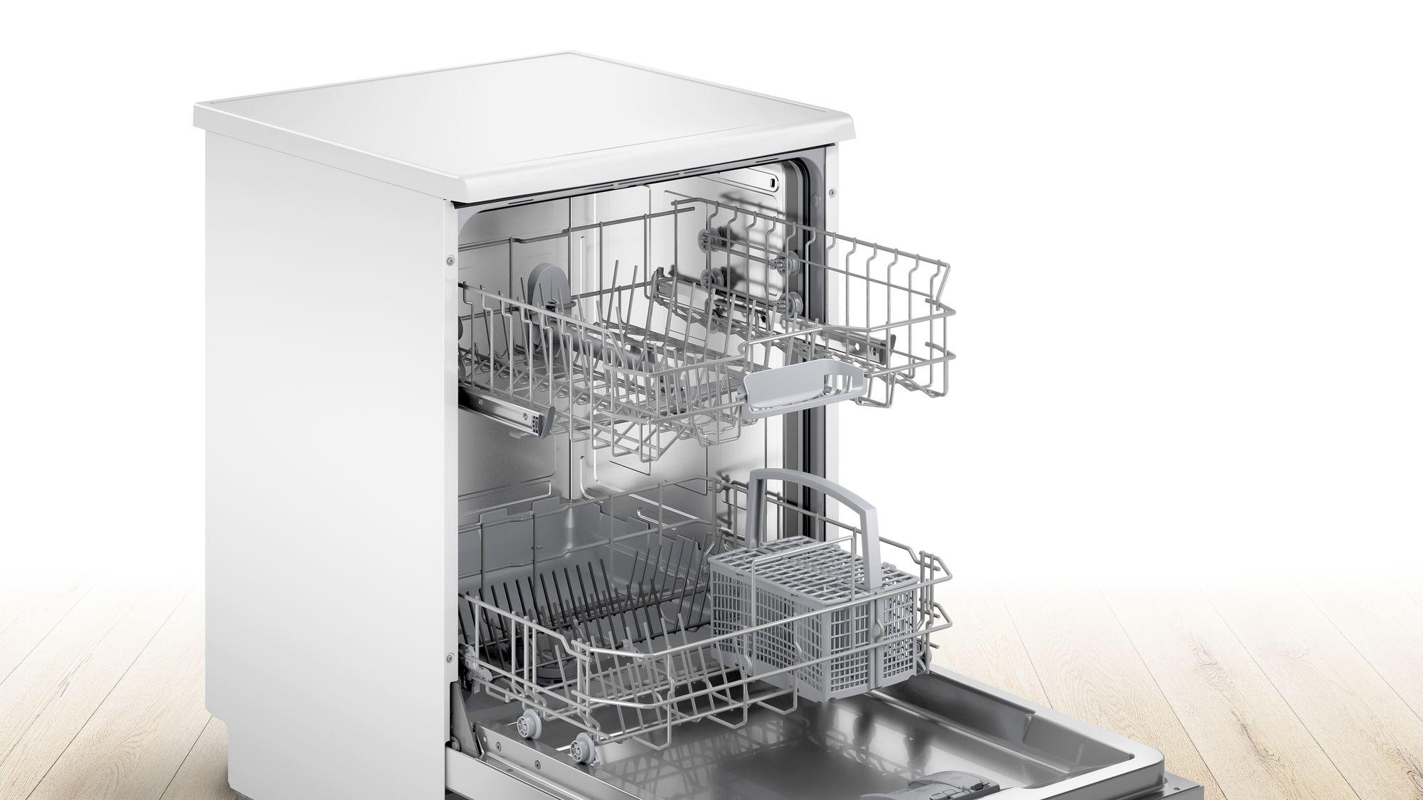 Bosch Serie 2 SGS2ITW41G 60cm Standard Dishwasher | White