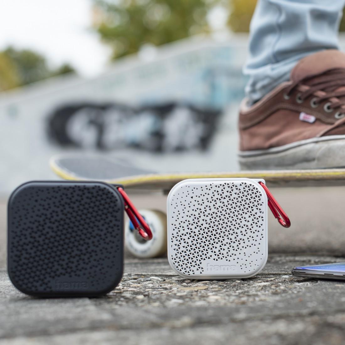 Hama 00173194 Bluetooth® "Pocket 2.0" 3.5W Waterproof Loudspeaker | White