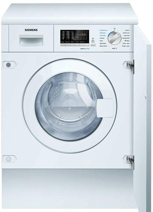 Siemens WK14D541GB 7Kg 1400 Spin Integrated Washer Dryer