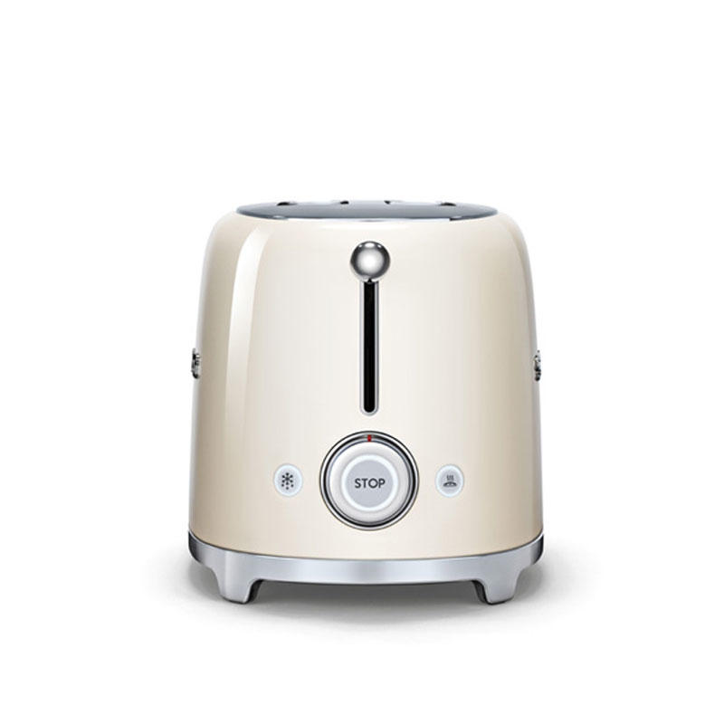 Smeg TSF01CRUK Retro 2 Slice Toaster - Cream