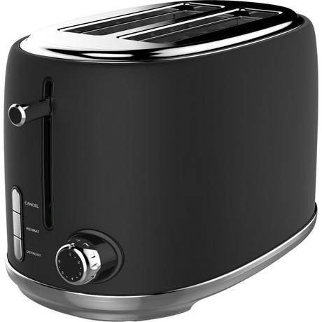 Linsar KY865BLACK 2 Slice Toaster - Black