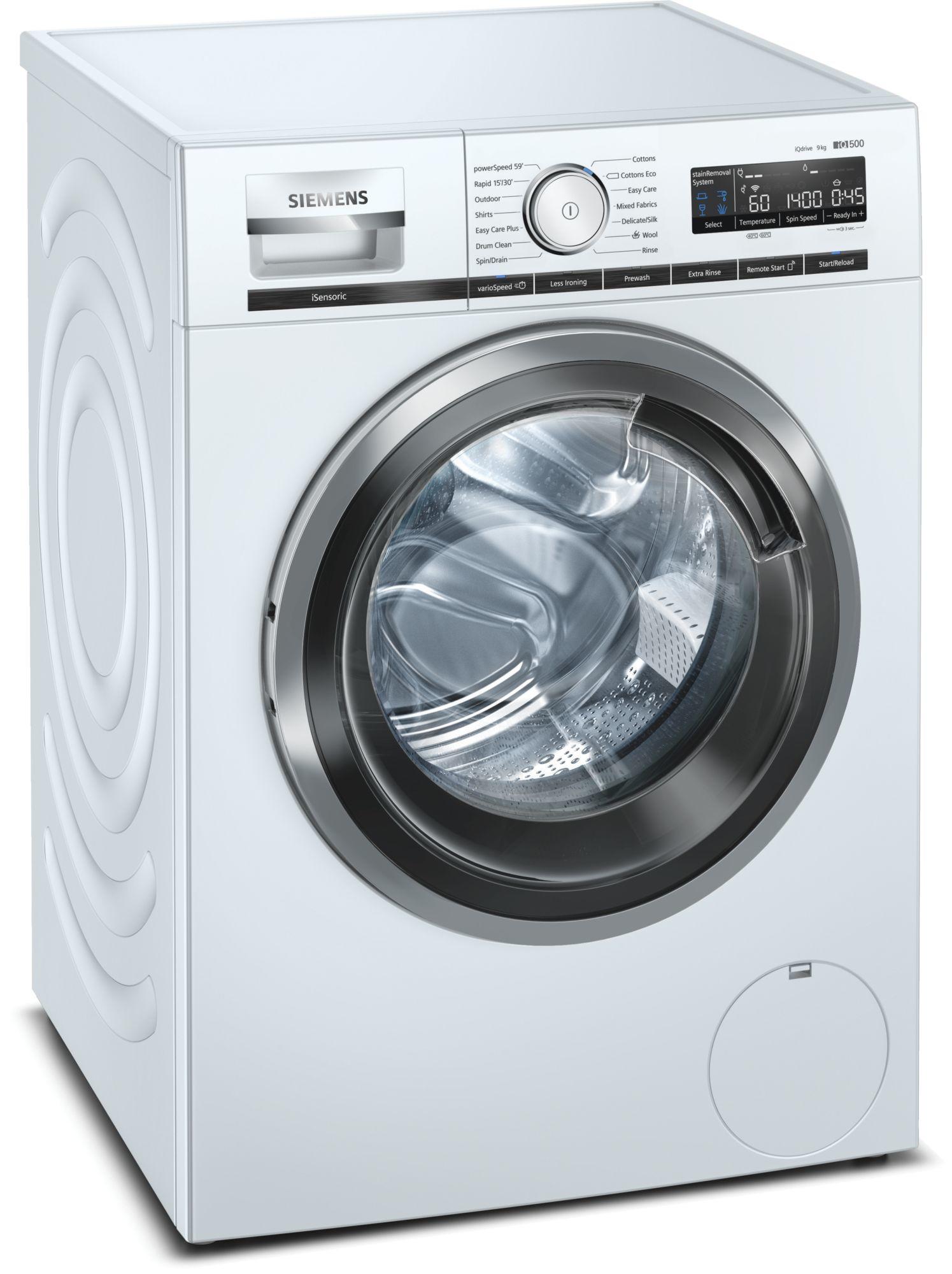 Siemens iQ500 WM14VMH9GB 9Kg 1400 Spin A+++ Washing Machine | White