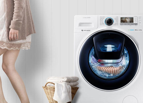 Samsung WW90K6410QX 9Kg 1400 Spin AddWash Washing Machine