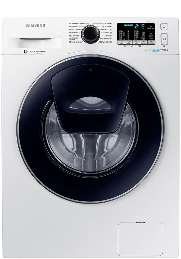 Samsung WW70K5410UW 7Kg 1400 Spin AddWash Washing Machine