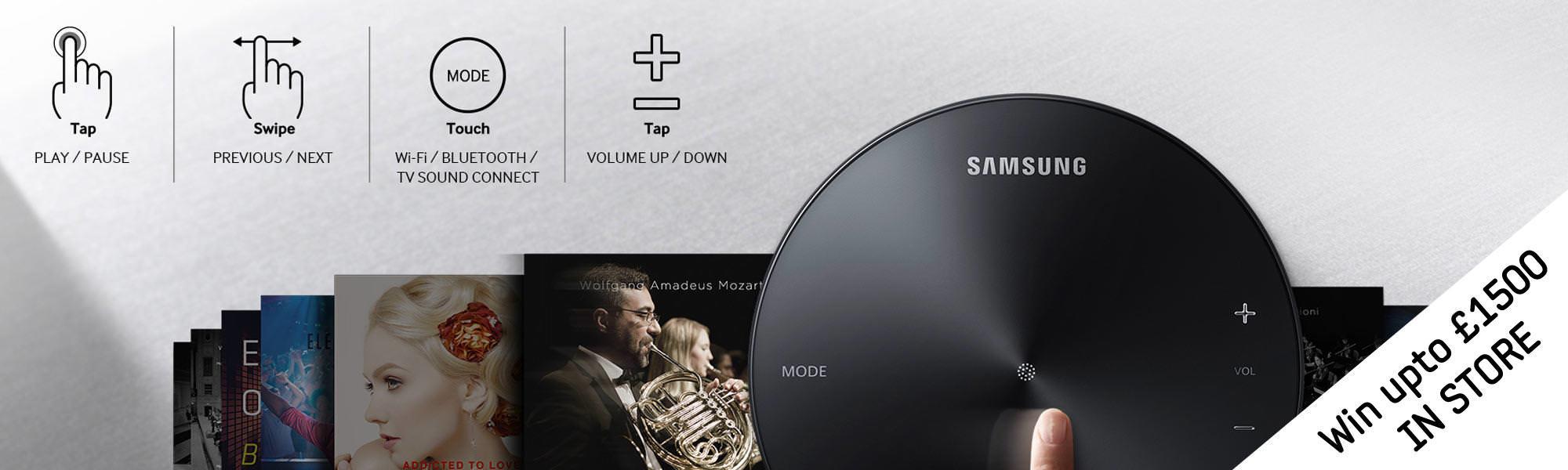 Samsung WAM1500 R1 Wireless 360 Multiroom Audio Speaker