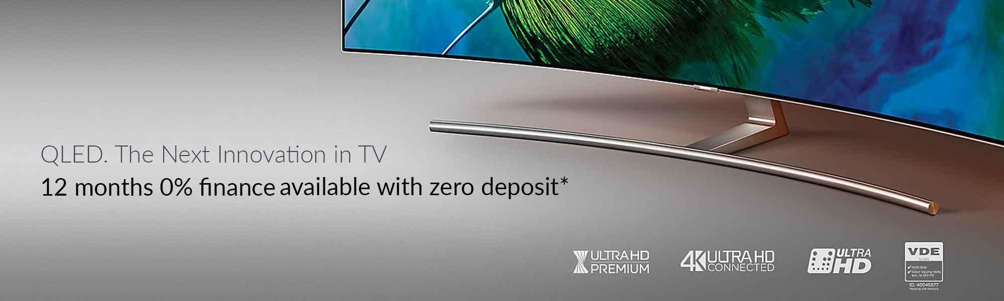 Samsung QE75Q8C 75 inch Curved QLED Ultra HD Premium HDR 1500 Smart TV