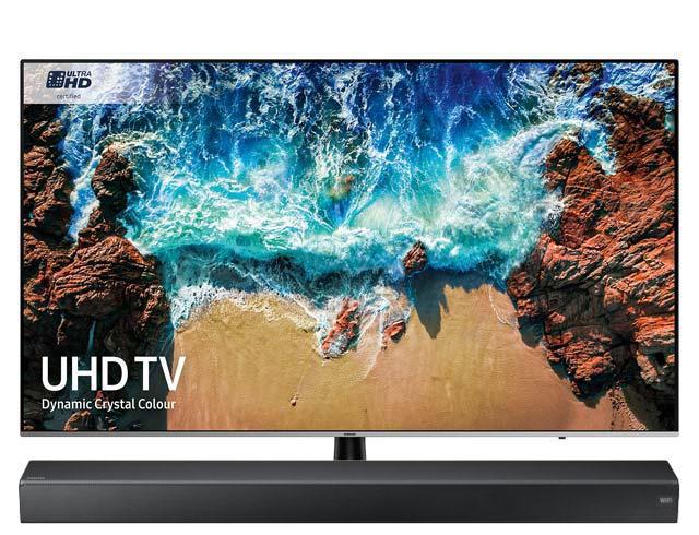 Samsung Bundle: UE55NU8000 TV + HW-MS750 Soundbar