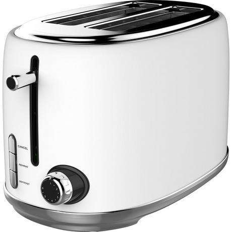 Linsar KY865WHITE 2 Slice Toaster - White