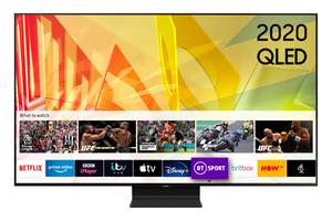 Samsung QE55Q90T (2020) 55 inch Flagship QLED 4K HDR 2000 Smart TV with Tizen OS