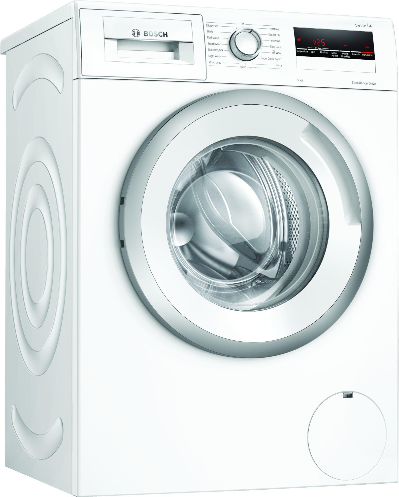 Bosch Serie 4 WAN24109GB 8Kg 1200 Spin A+++ Washing Machine | White