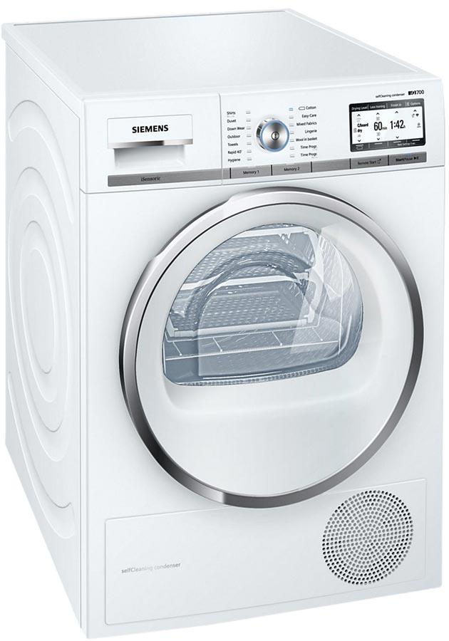 Siemens WT4HY790GB 9Kg Heat Pump Condenser Tumble Dryer