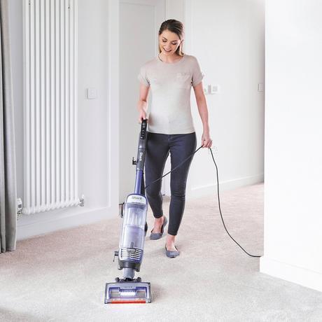 Shark NZ850UK Anti Hair Wrap Upright Vacuum Cleaner with Powered Lift- Away | Purple
