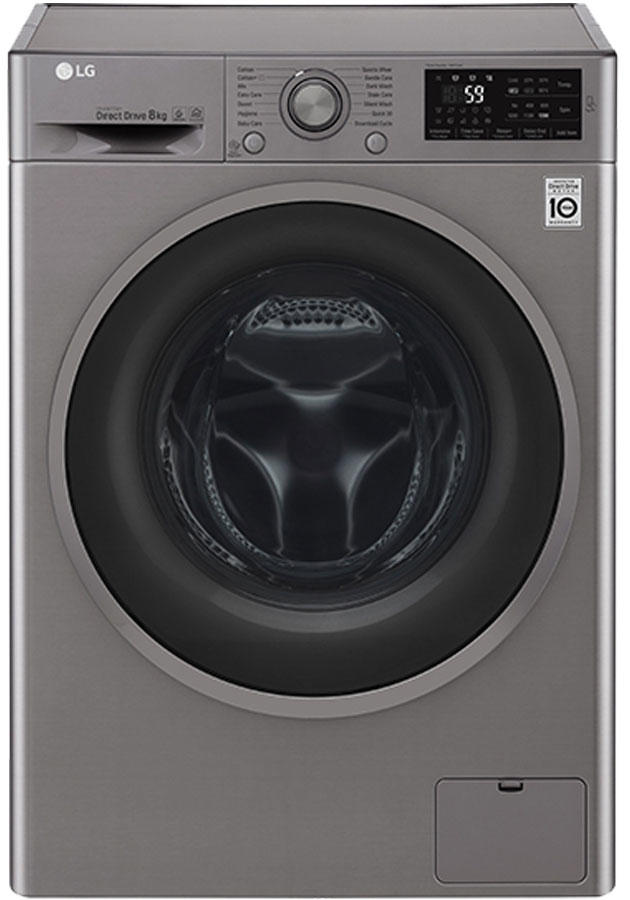 LG F2J6TN8S 8Kg 1200 Spin Washing Machine