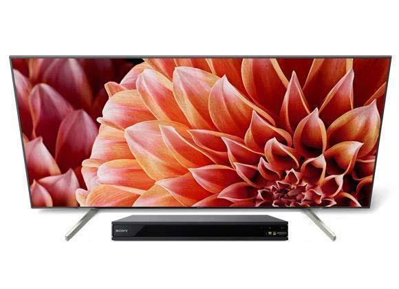 Sony Bundle: KD65XF9005 TV + FREE UBP-X800 4K UHD Blu Ray Player