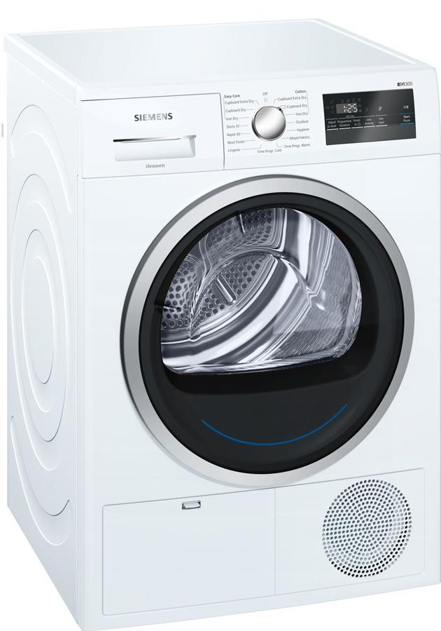Siemens iQ300 WT45N201GB 8Kg Condenser Tumble Dryer