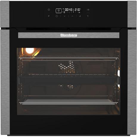 Blomberg OEN9480X Built In Multifunction Pyro Programmable Electric Single Oven