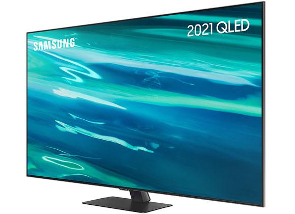 Samsung QE75Q80AATXXU 75 inch QLED 4K HDR 1500 Full Array LED TV