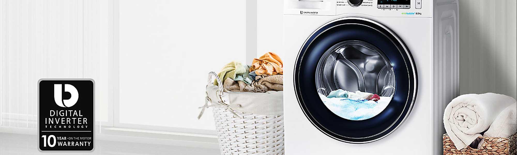 Samsung WW80J5555EX 8Kg 1400 Spin Washing Machine