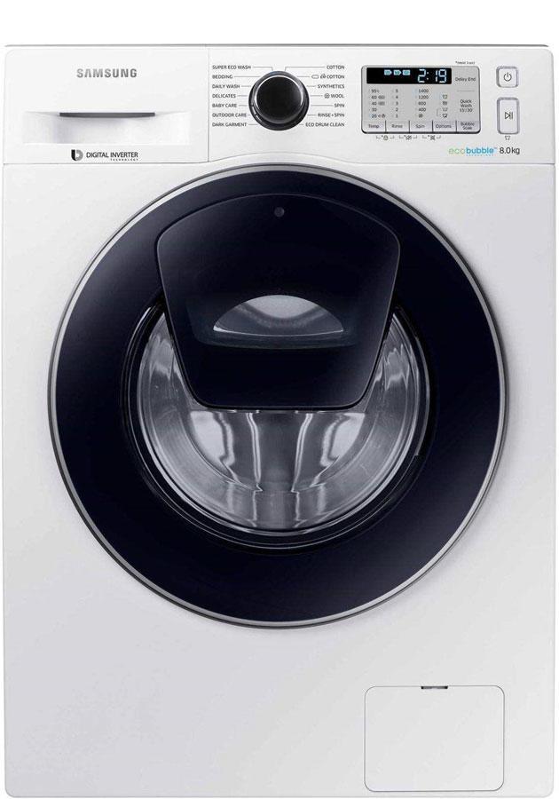 Samsung WW80K5413UW 8Kg 1400 Spin AddWash Washing Machine