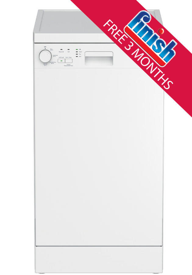 Beko DFS04C10W 45cm Slimline Dishwasher