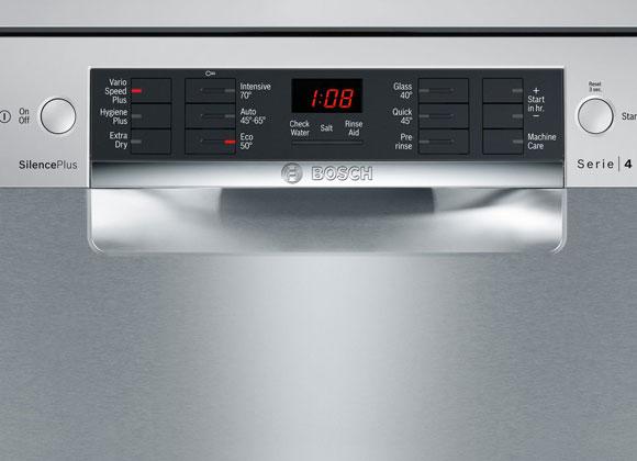 Bosch Serie 4 SMS46II00G 60cm A++ Standard Dishwasher - Silver