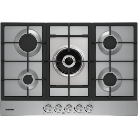 Blomberg GMB83512 75cm Gas Hob - Stainless Steel