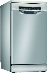 Bosch Serie 4 SPS4HKI45G 45cm Slimline Dishwasher | Silver Innox