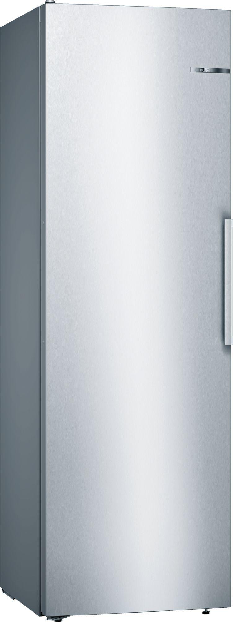 Click to view product details and reviews for Serie 4 Ksv36vlep 60cm 346 Litre Tall Single Door Larder Fridge Silver Innox.