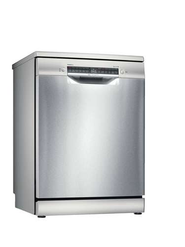 Bosch Serie 6 SMS6ZCI00G 60cm Standard Dishwasher | Silver Innox