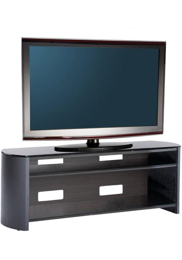 Alphason FW1350-BV/B Finewoods TV Stand in Black Oak