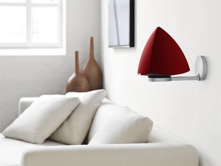 Bang & Olufsen BeoLab 4 Active Loudspeakers Pair - Red