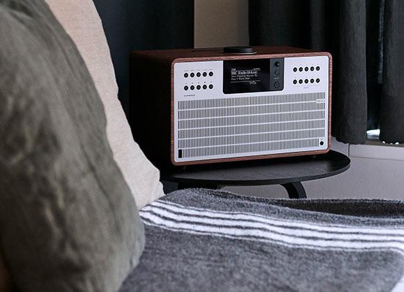 Revo SuperCD DAB Internet Radio With CD Player - Walnut / Silver